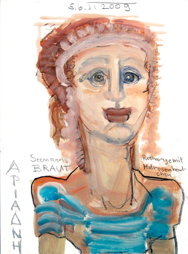 Zeichnungen 2009 - 30 x 40 cm AquarellBlock