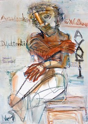 Zeichnungen 2009 - 36x51cm, AquarellBlock